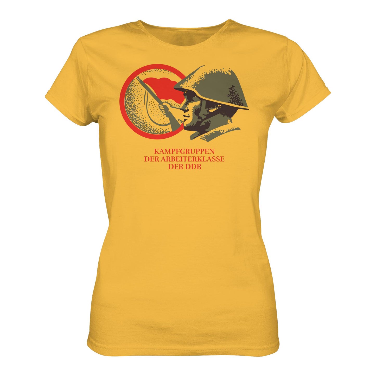 DDR Ostalgie Shirt Mädels • KAMPFGRUPPEN DER ARBEITERKLASSE (ORIGINAL BRIEFMARKE)