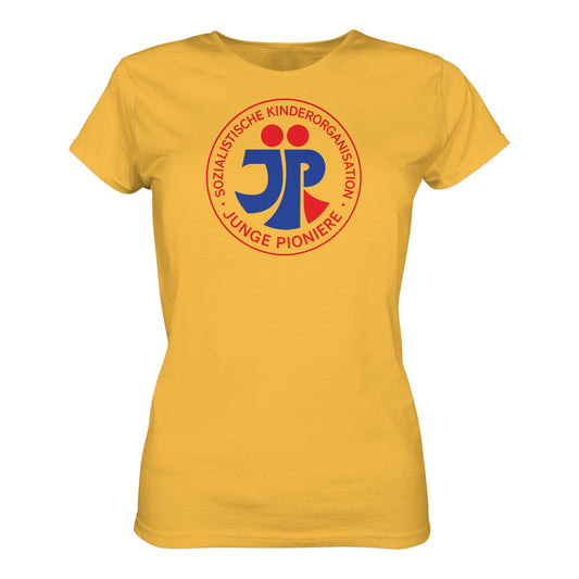DDR Ostalgie Shirt Mädels • JP - JUNGE PIONIERE (ORIGINAL NICKI-MOTIV)