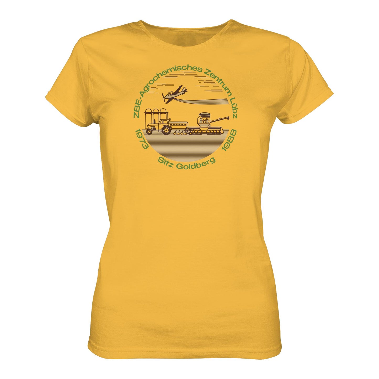 DDR Ostalgie Shirt Mädels • ZBE AGROCHEMISCHES ZENTRUM LÜBZ