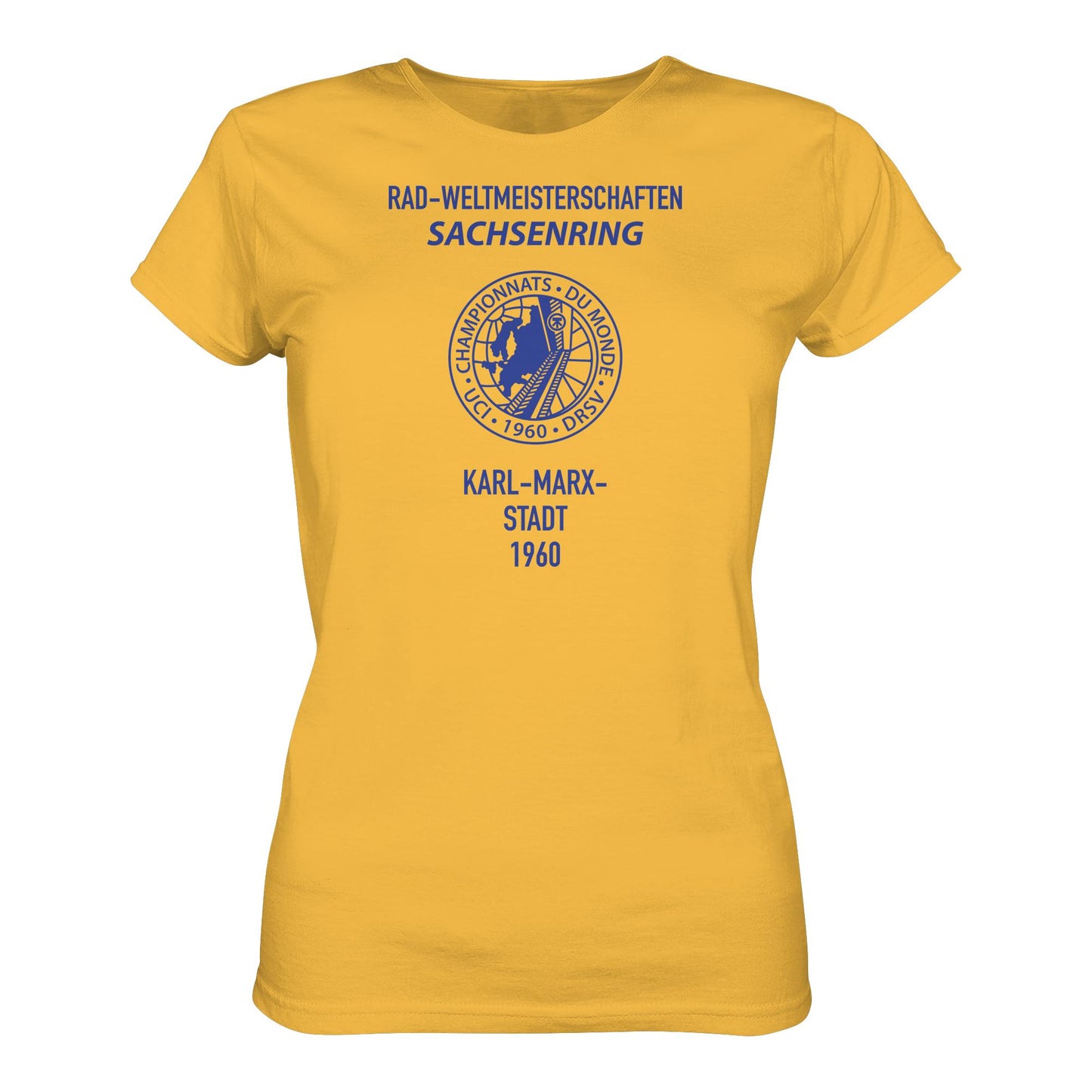 DDR Ostalgie Shirt Mädels • RADWELTMEISTERSCHAFTEN SACHSENRING, KARL-MARX-STADT 1960
