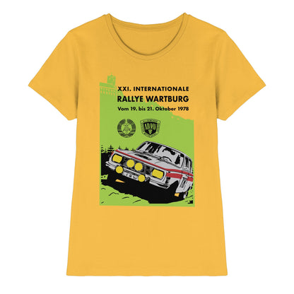 DDR Ostalgie Shirt Mädels • INTERNATIONALE RALLYE WARTBURG - 1978