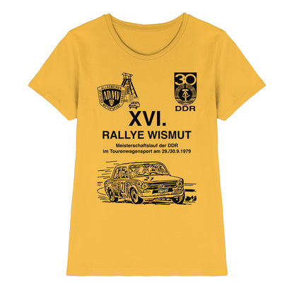 DDR Ostalgie Shirt Mädels • 16. RALLYE WISMUT, MEISTERSCHAFTSLAUF DER DDR - 1979