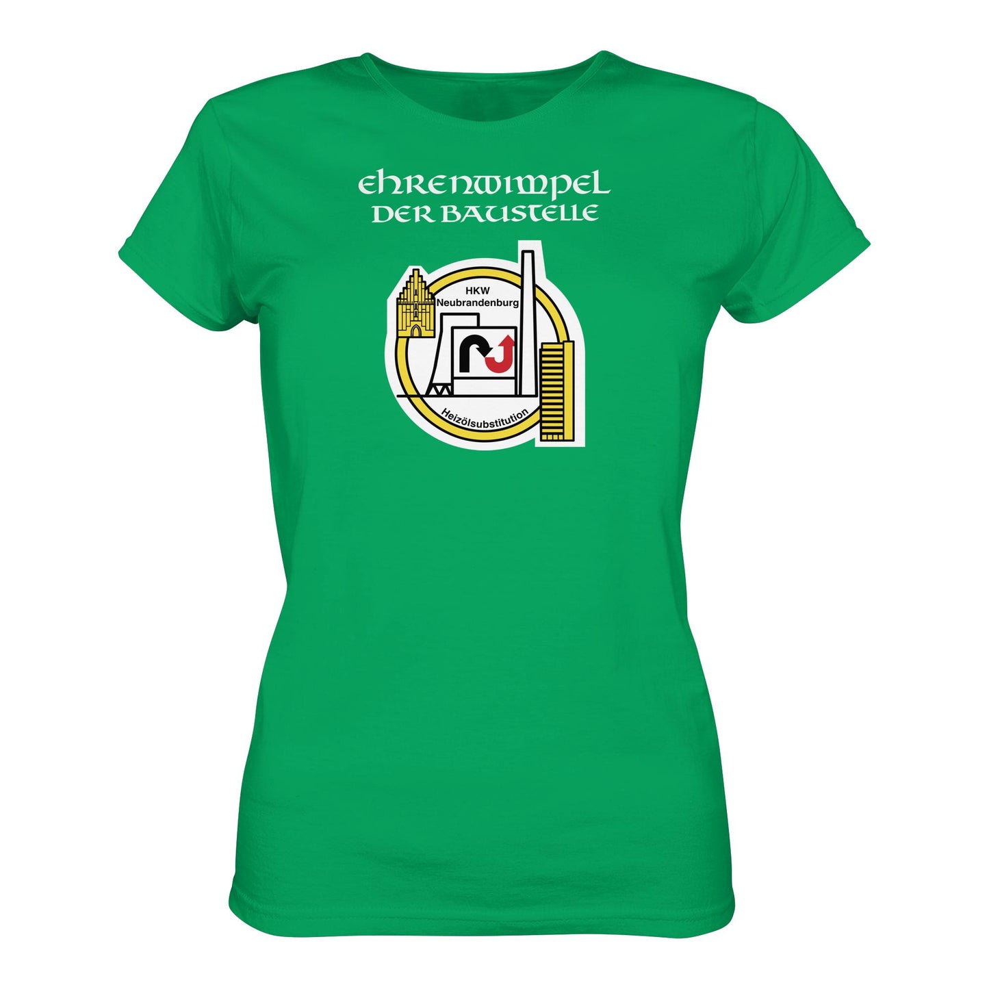 DDR Ostalgie Shirt Mädels • EHRENWIMPEL HKW NEUBRANDENBURG