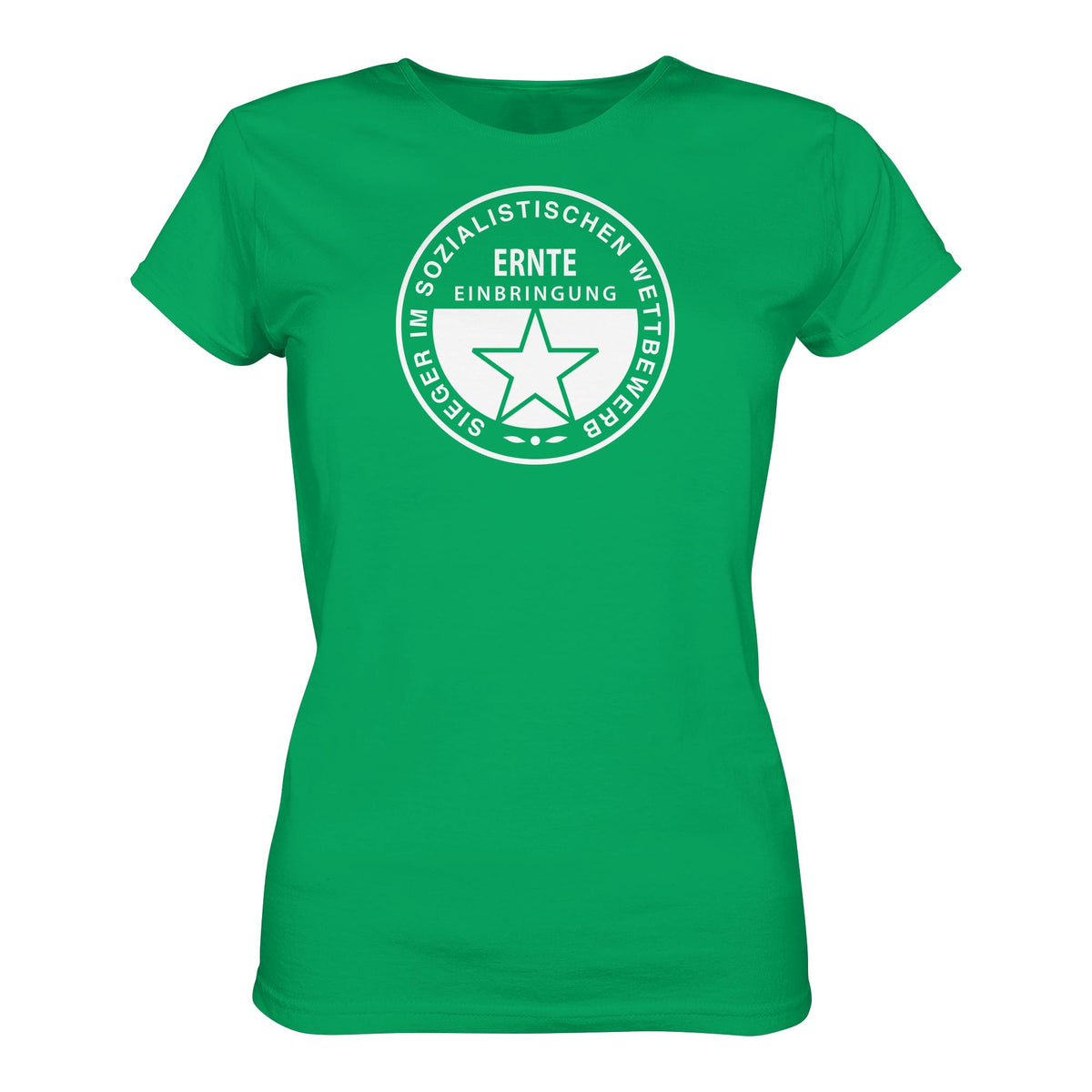 DDR Ostalgie Shirt Mädels • ERNTE-EINBRINGUNG - SIEGER (ORIGINAL-MEDAILLE)