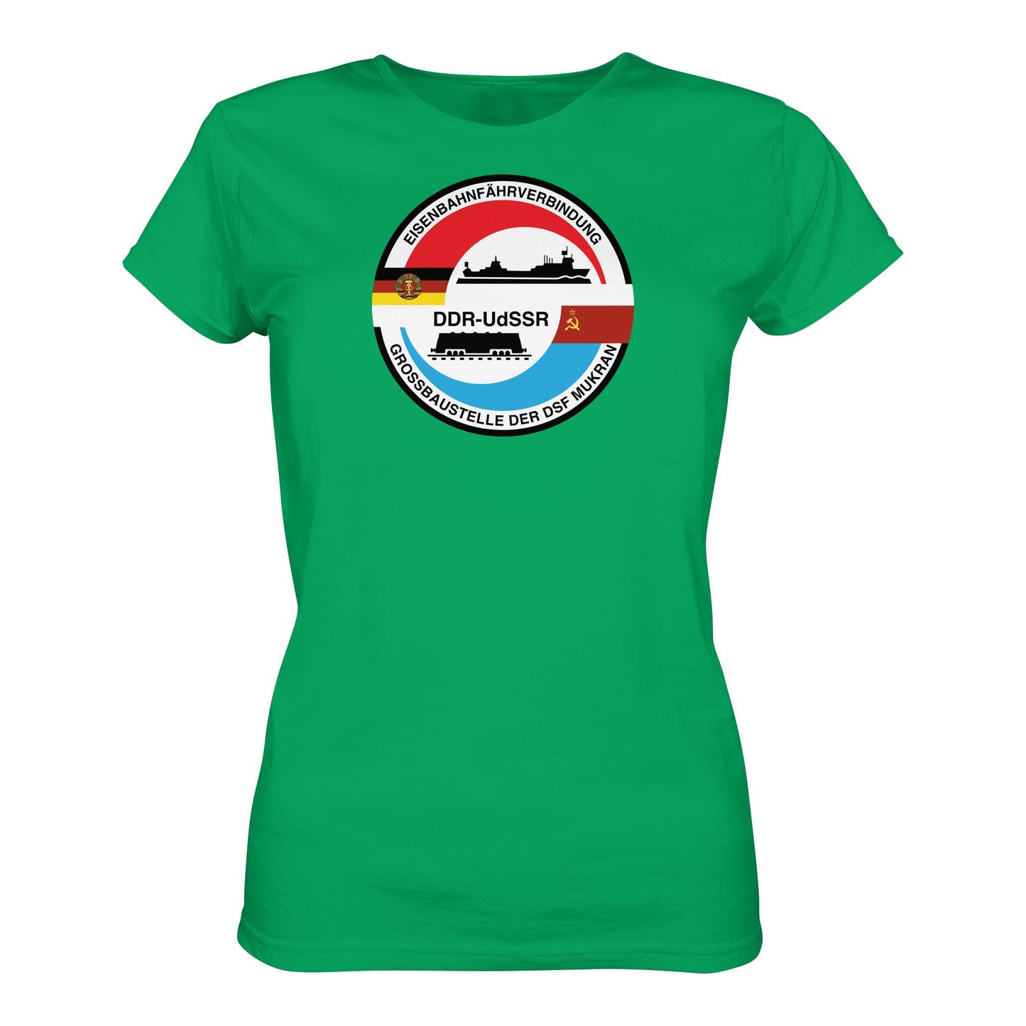 DDR Ostalgie Shirt Mädels • GROSSBAUSTELLE DER DSF MUKRAN