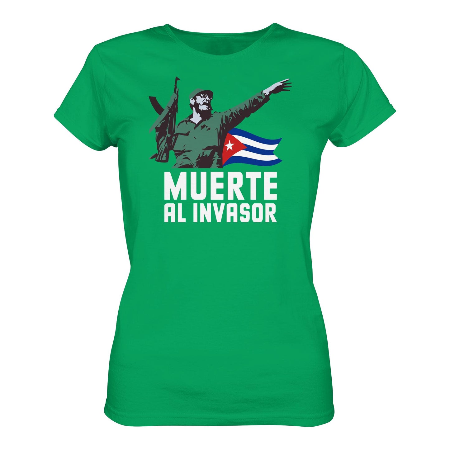 DDR Ostalgie Shirt Mädels • KUBA - MUERTE AL INVASOR