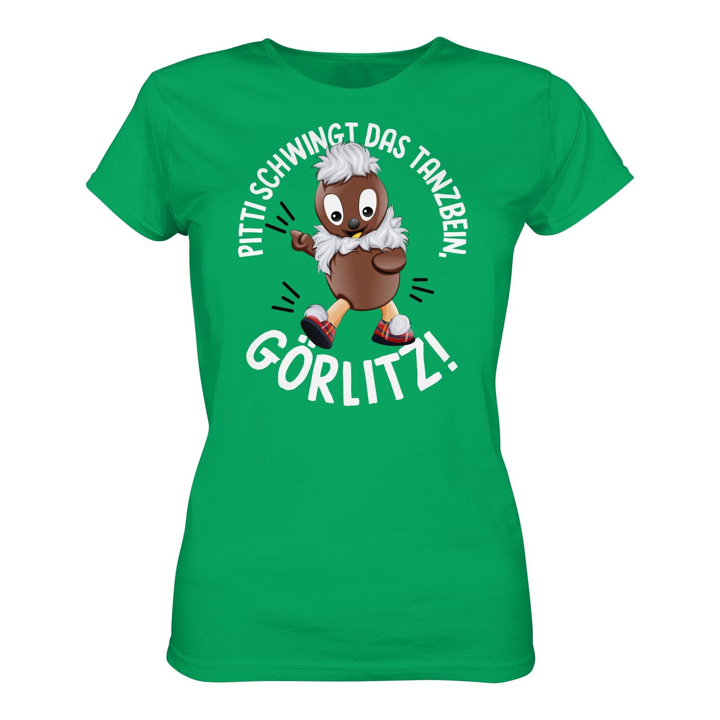 PITTI STADT-NICKI (SHIRT MÄDELS) • PITTI SCHWINGT DAS TANZBEIN, GÖRLITZ!