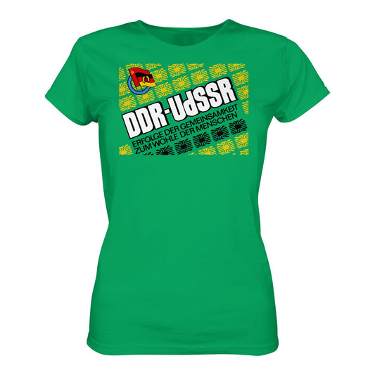 DDR Ostalgie Shirt Mädels • DDR - UDSSR: ERFOLGE DER GEMEINSAMKEIT