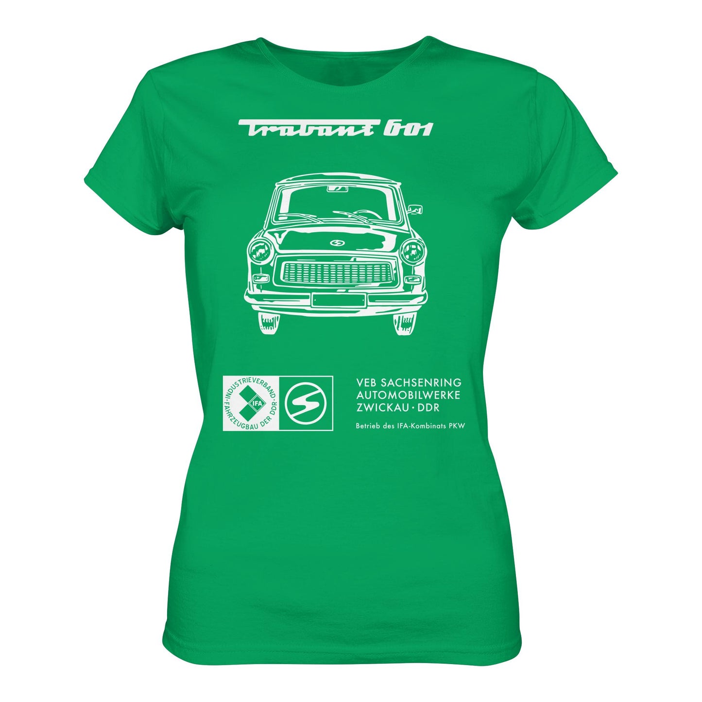 DDR Ostalgie Shirt Mädels • TRABANT 601 (ORIGINAL TITEL BETRIEBSANLEITUNG)