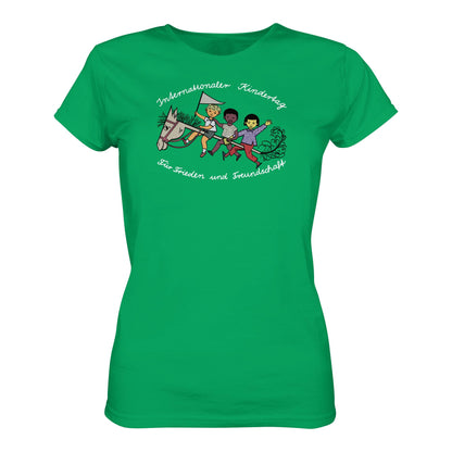 DDR Ostalgie Shirt Mädels • INTERNATIONALER KINDERTAG, FÜR FRIEDEN UND FREUNDSCHAFT - ORIGINAL ILLUSTRATION