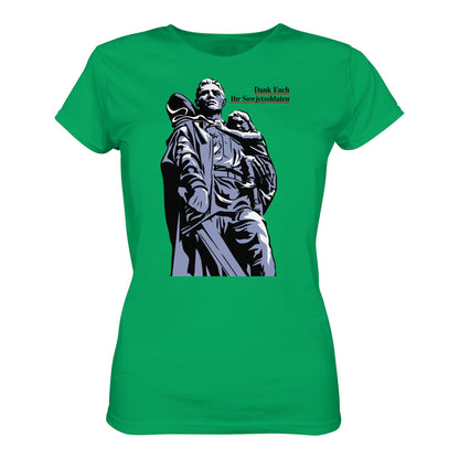 DDR Ostalgie Shirt Mädels • DANK EUCH IHR SOWJETSOLDATEN (DDR ORIGINAL-PLAKAT)