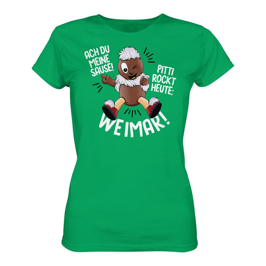 PITTI STADT-NICKI (SHIRT MÄDELS) • PITTI ROCKT HEUTE WEIMAR!