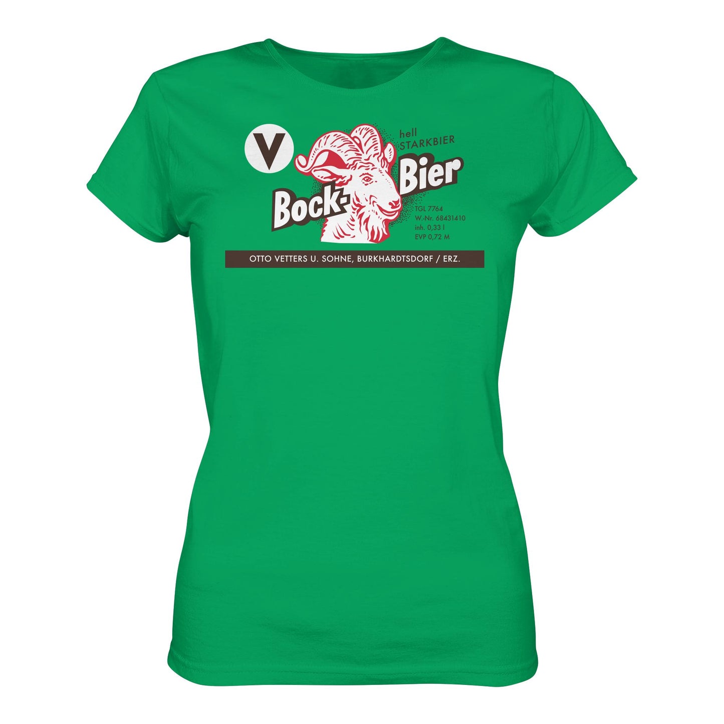 DDR Ostalgie Shirt Mädels • BOCKBIER - OTTO VETTERS ERZGEBIRGE