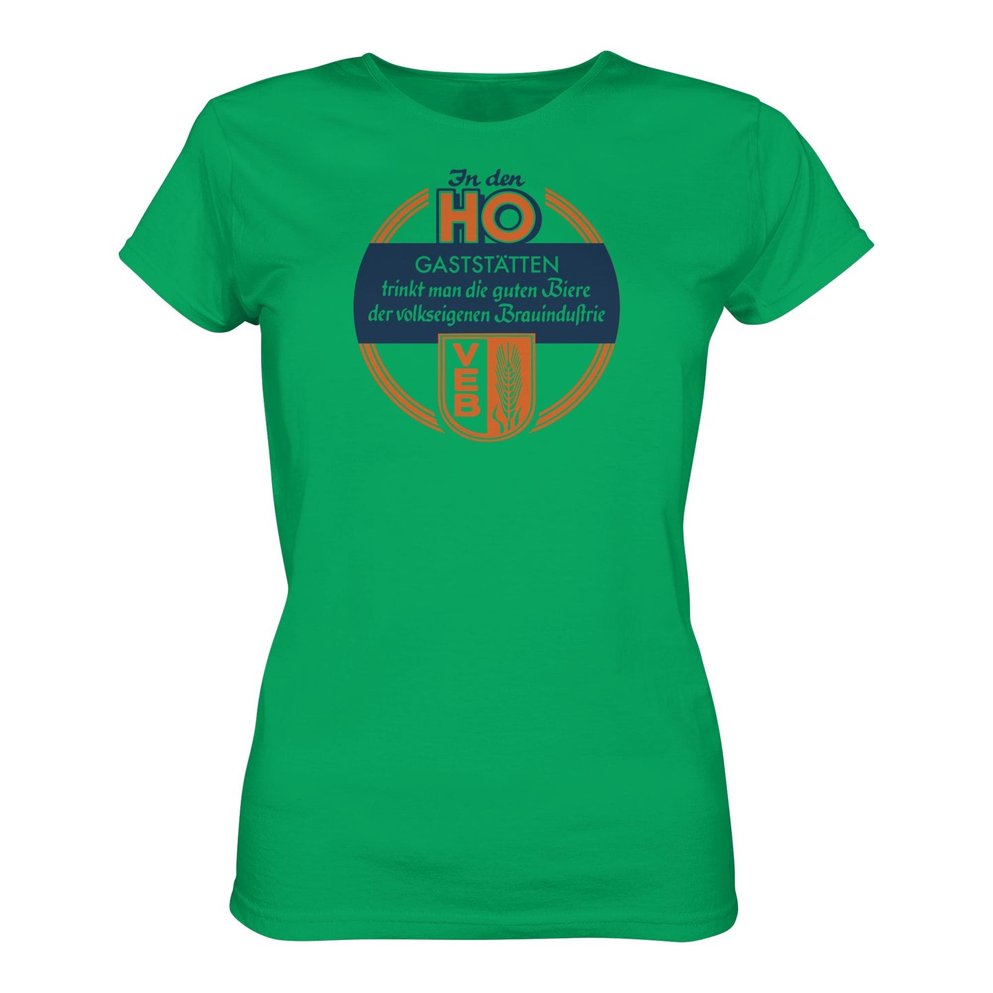 DDR Ostalgie Shirt Mädels • HO - VOLKSEIGENE BRAUINDUSTRIE