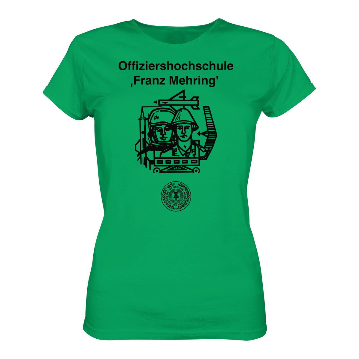 DDR Ostalgie Shirt Mädels • NVA - OFFIZIERSHOCHSCHULE FRANZ MEHRING