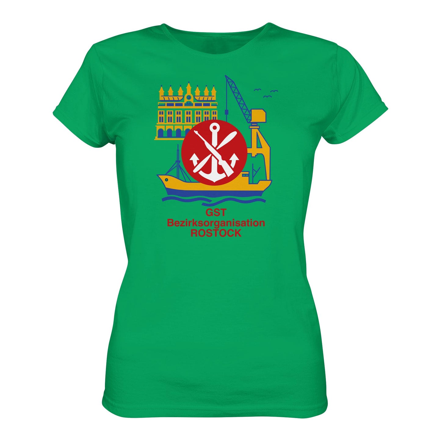 DDR Ostalgie Shirt Mädels • GST ROSTOCK