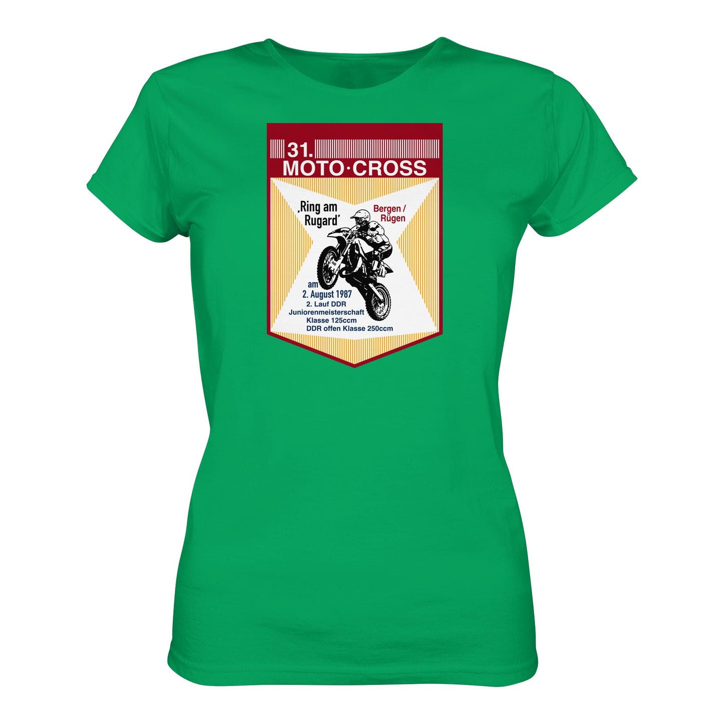 DDR Ostalgie Shirt Mädels • 31. MOTO-CROSS DDR-MEISTERSCHAFT - 1987 BERGEN RÜGEN