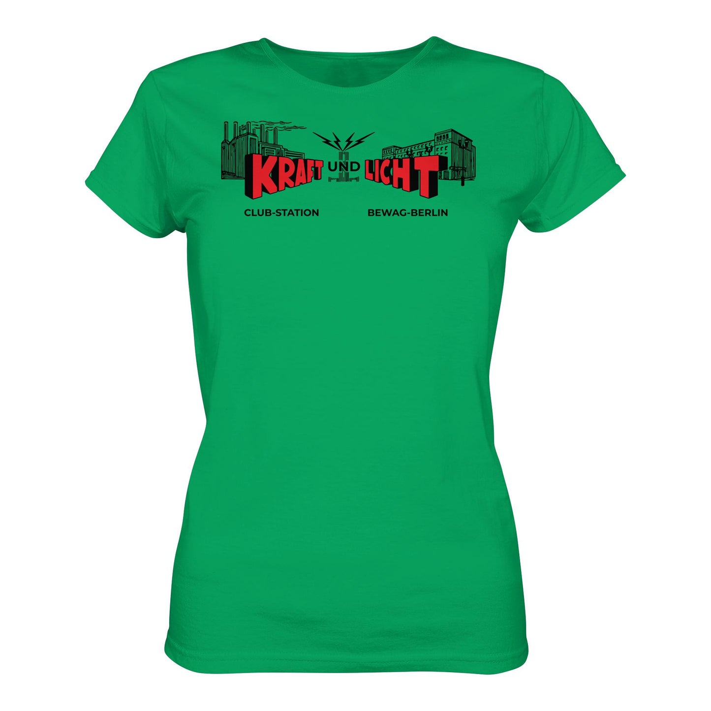 DDR Ostalgie Shirt Mädels • KRAFT UND LICHT - BEWAG BERLIN