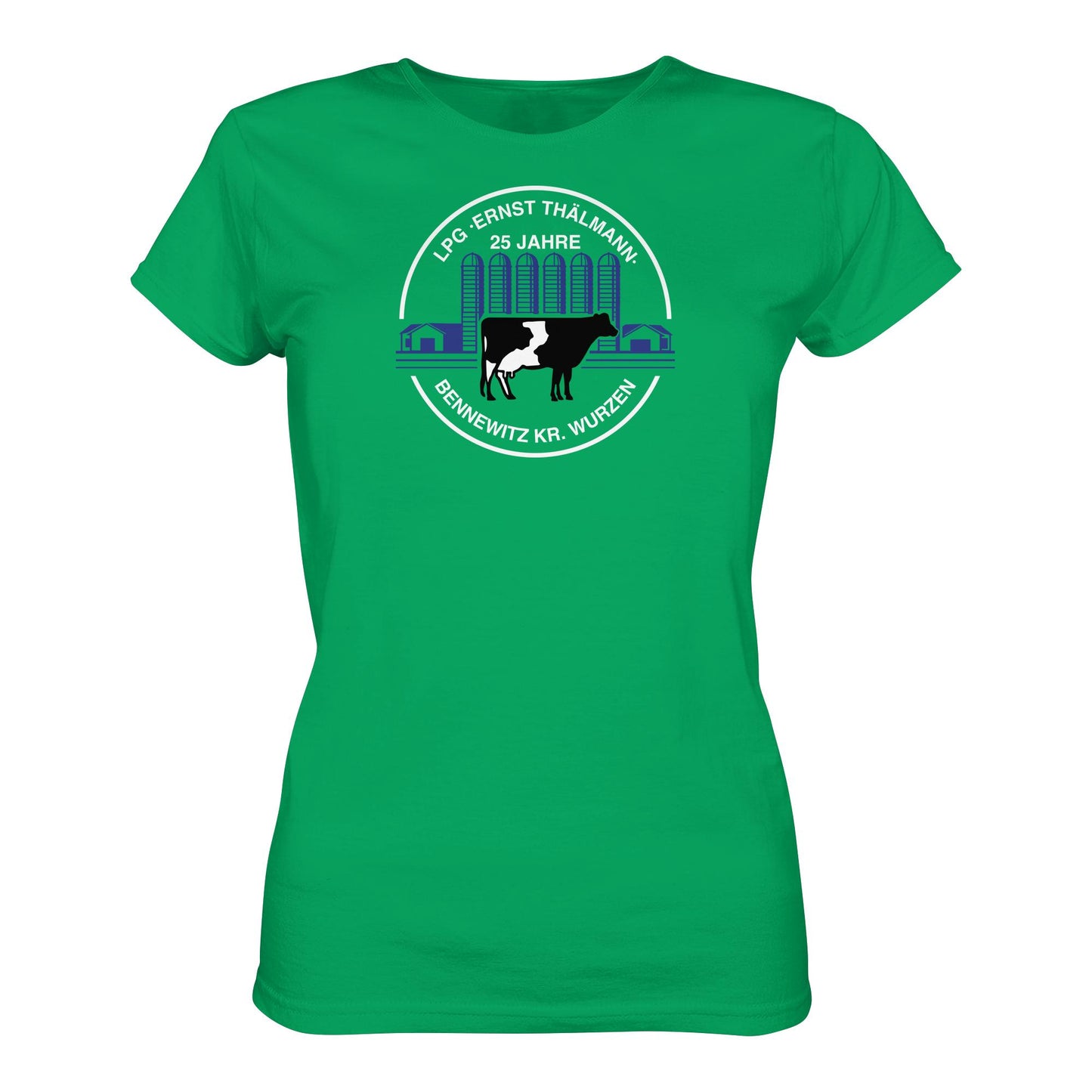 DDR Ostalgie Shirt Mädels • LPG ERNST THÄLMANN BENNEWITZ - WURZEN
