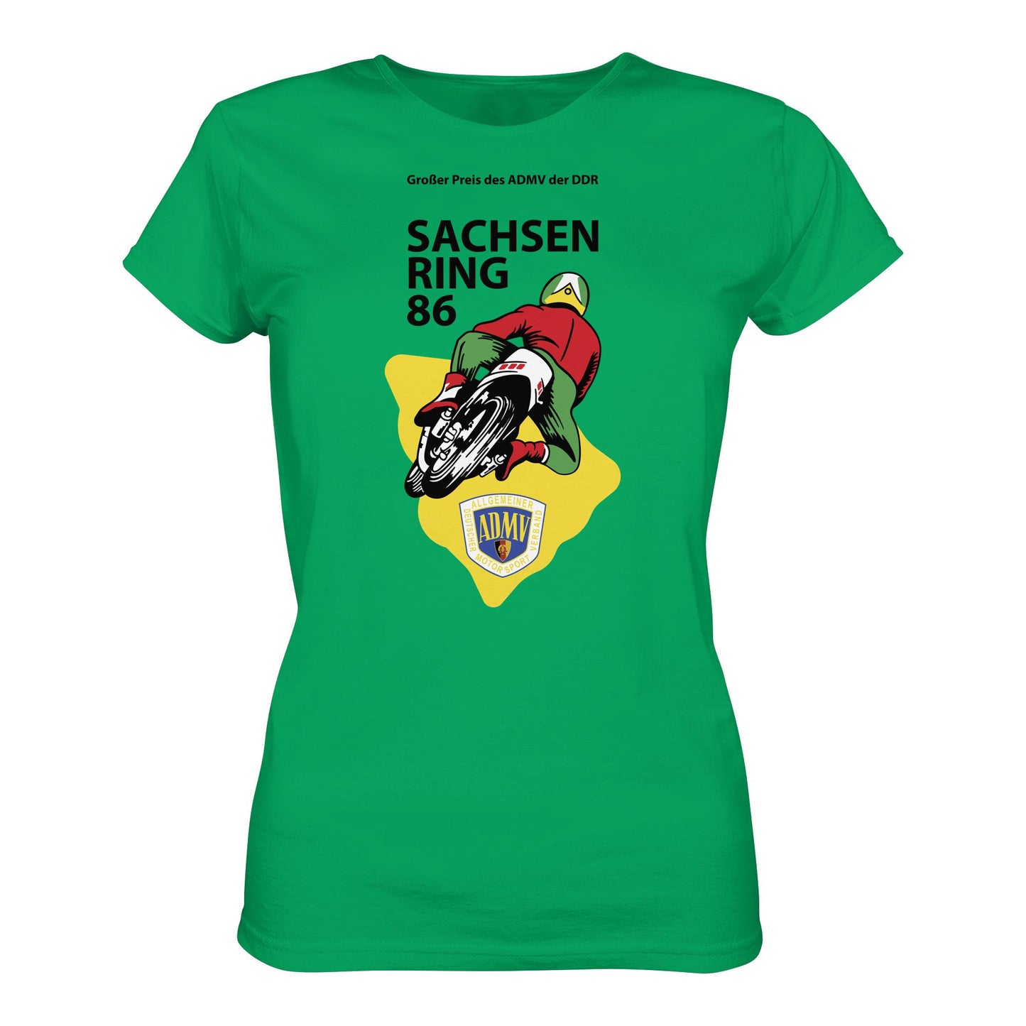 DDR Ostalgie Shirt Mädels • GROSSER PREIS DER DDR - SACHSENRING 1986