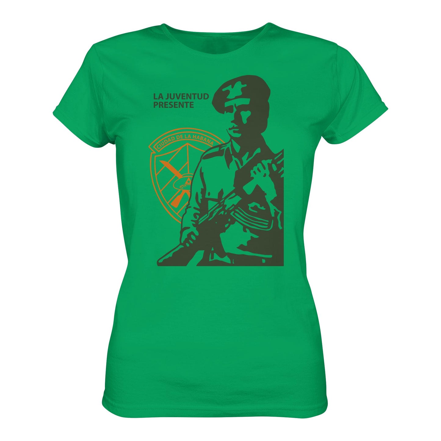 DDR Ostalgie Shirt Mädels • LA JUVENTUD PRESENTE CIUDAD DE LA HABANA (DIE JUGEND HAVANNAS IST AKTIV)
