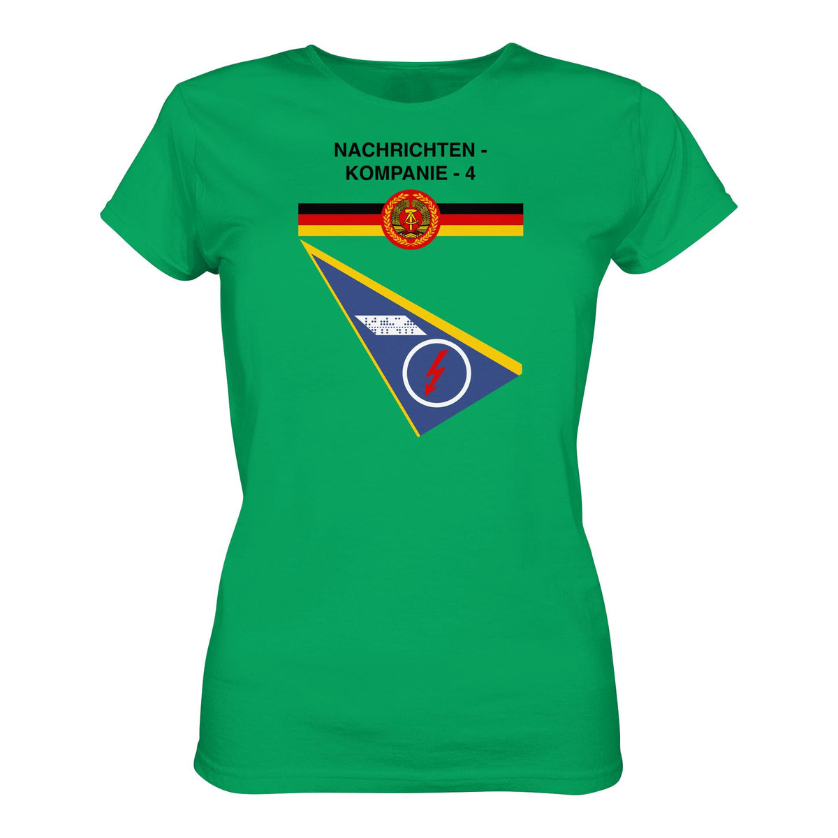 DDR Ostalgie Shirt Mädels • NVA - NACHRICHTENKOMPANIE 4