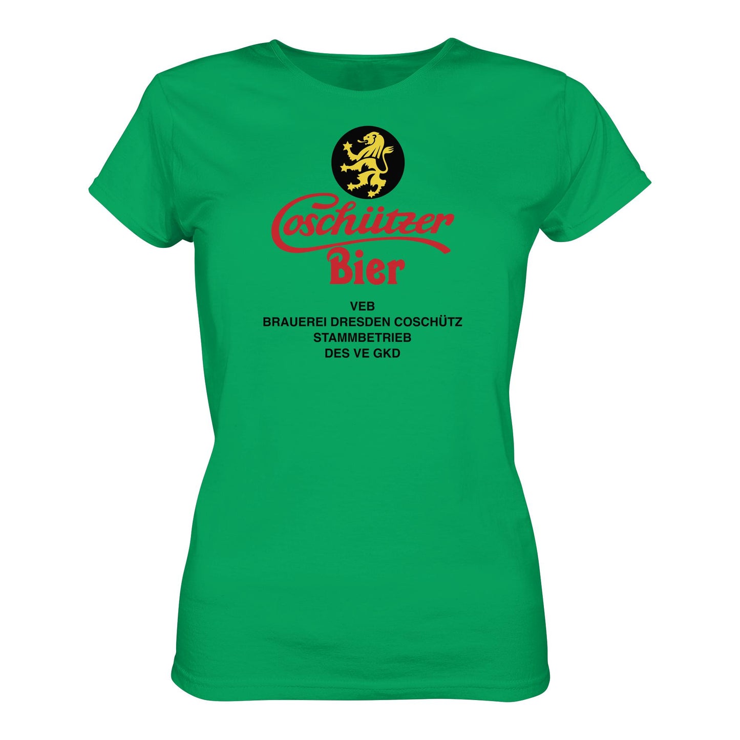 DDR Ostalgie Shirt Mädels • COSCHÜTZER BIER - VEB BRAUER DRESDEN