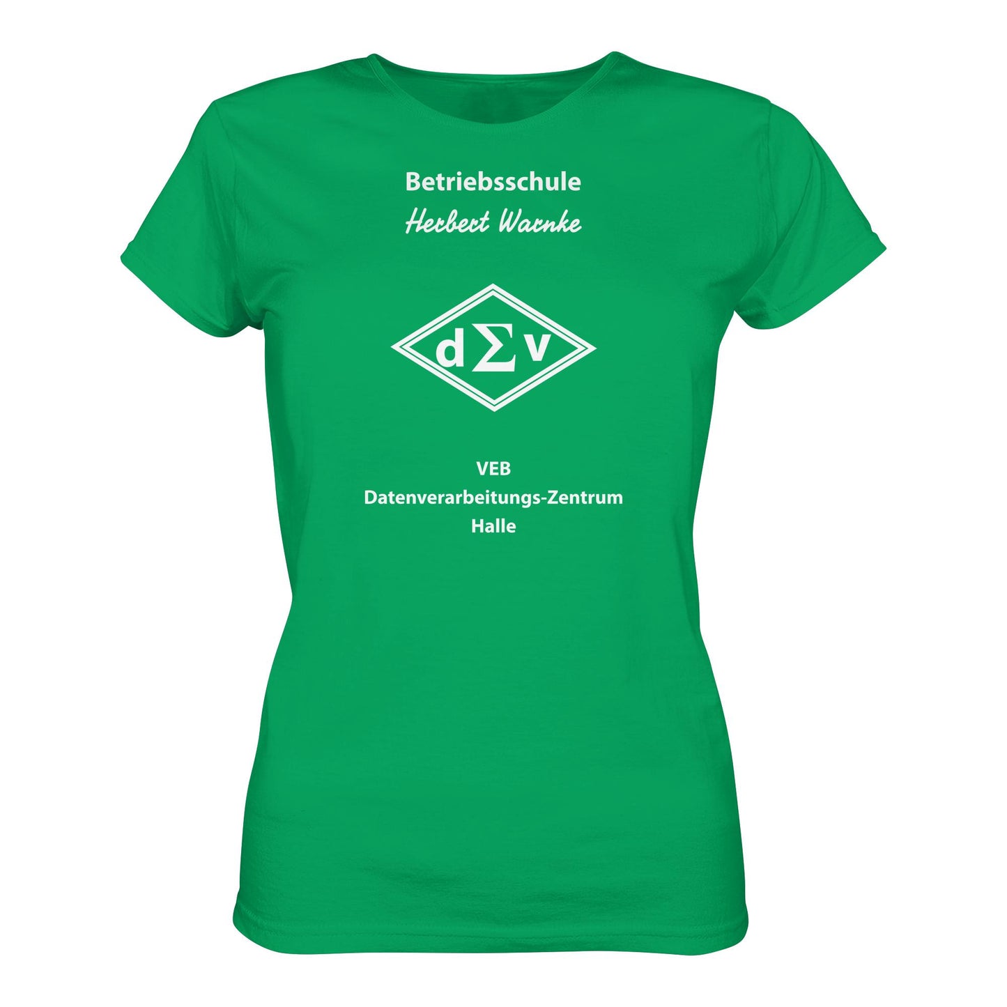 DDR Ostalgie Shirt Mädels • BETRIEBSSCHULE VEB DATENBERARBEITUNG HALLE