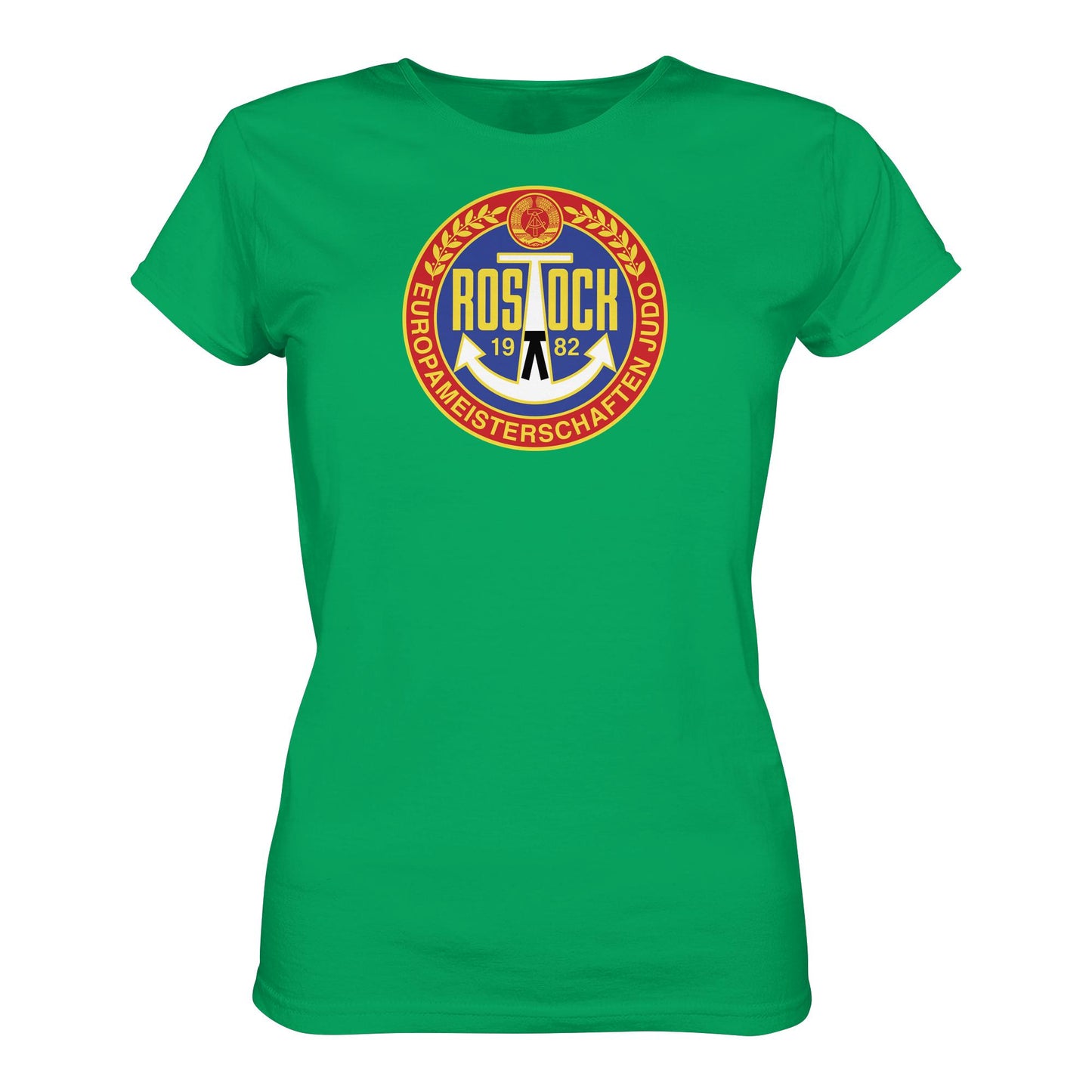 DDR Ostalgie Shirt Mädels • EUROPAMEISTERSCHAFTEN IM JUDO - ROSTOCK 1982