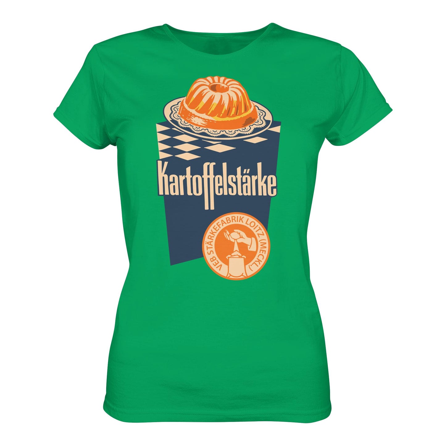 DDR Ostalgie Shirt Mädels • VEB KARTOFFELSTÄRKE - VEB STÄRKEFABRIK LOITZ