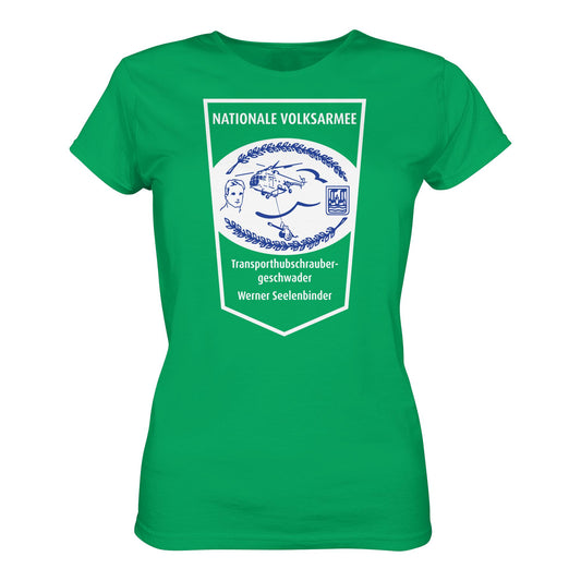NVA - TRANSPORTHUBSCHRAUBERGESCHWADER WERNER SEELENBINDER | DDR Ostalgie Shirt Mädels