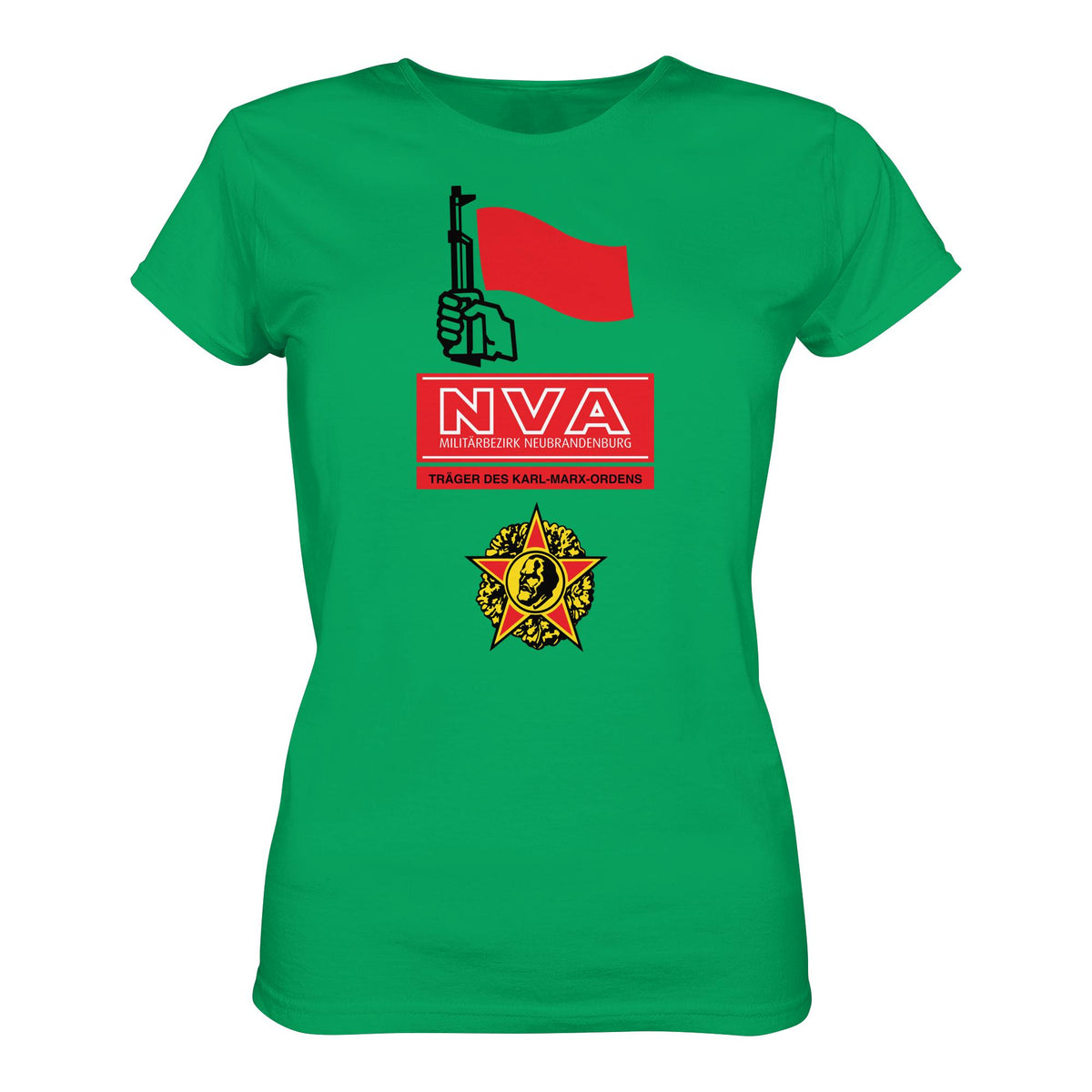 DDR Ostalgie Shirt Mädels • NVA - MILITÄRBEZIRK NEUBRANDENBURG