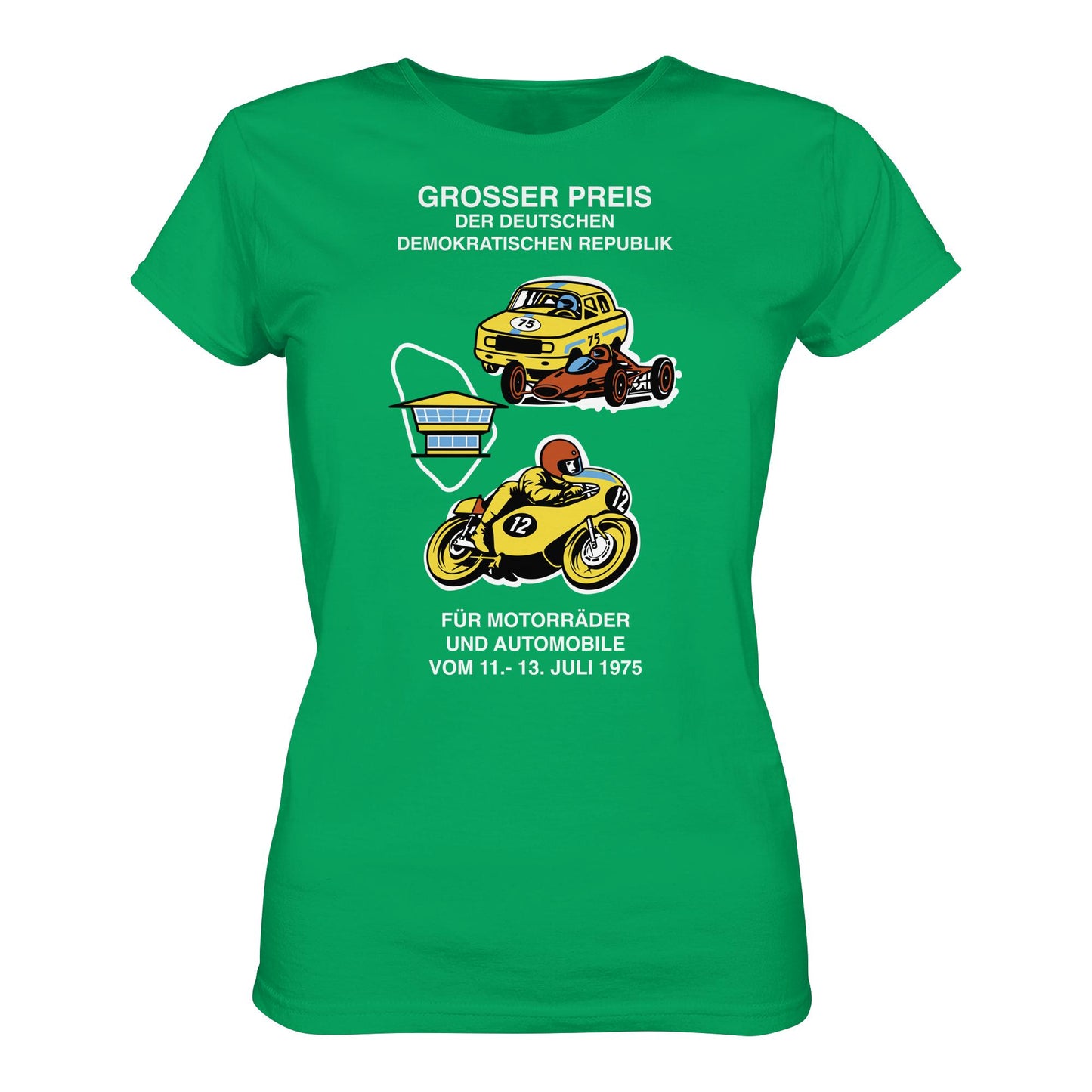 DDR Ostalgie Shirt Mädels • GROSSER PREIS DER DDR 1975