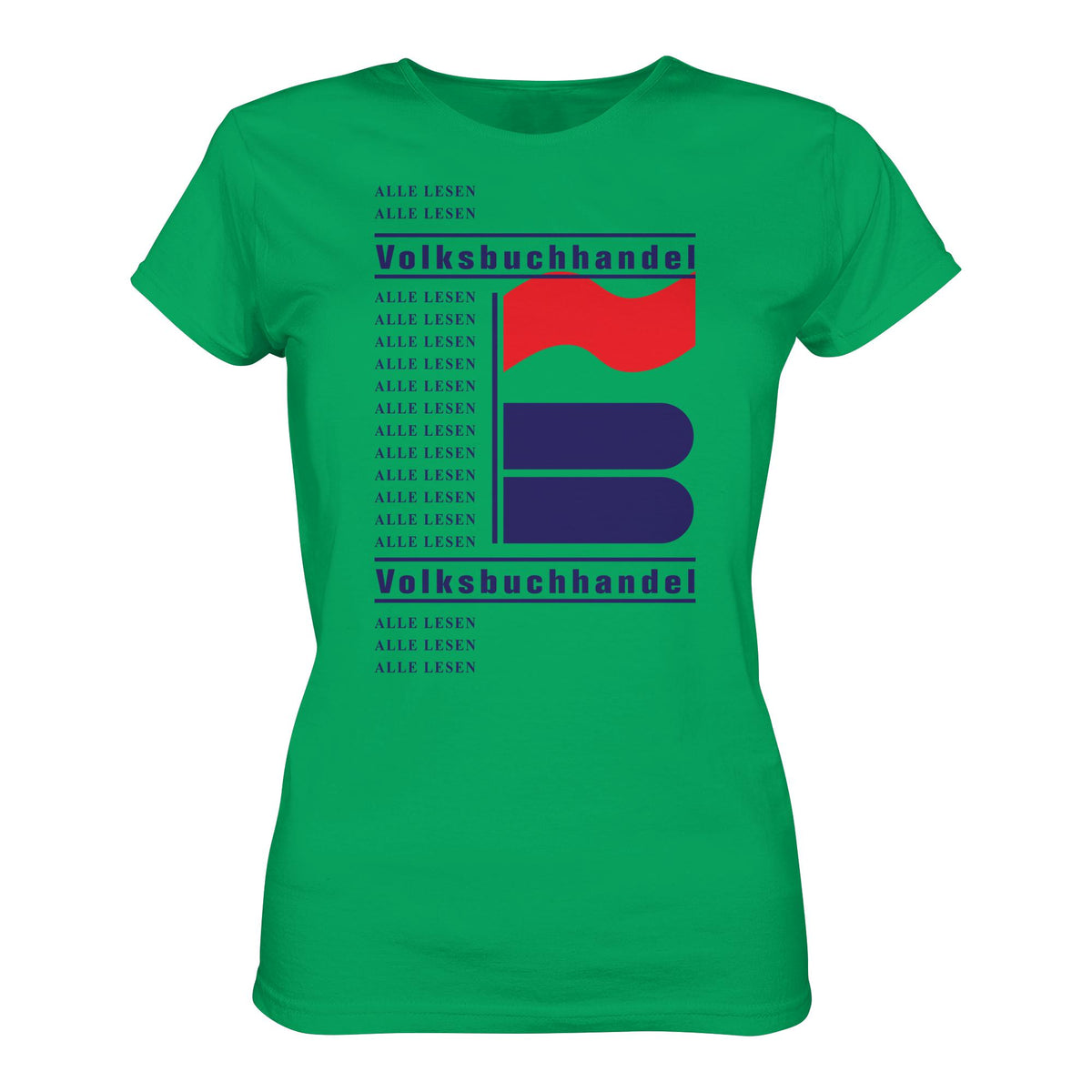 VOLKSBUCHHANDEL DER DDR | DDR Ostalgie Shirt Mädels