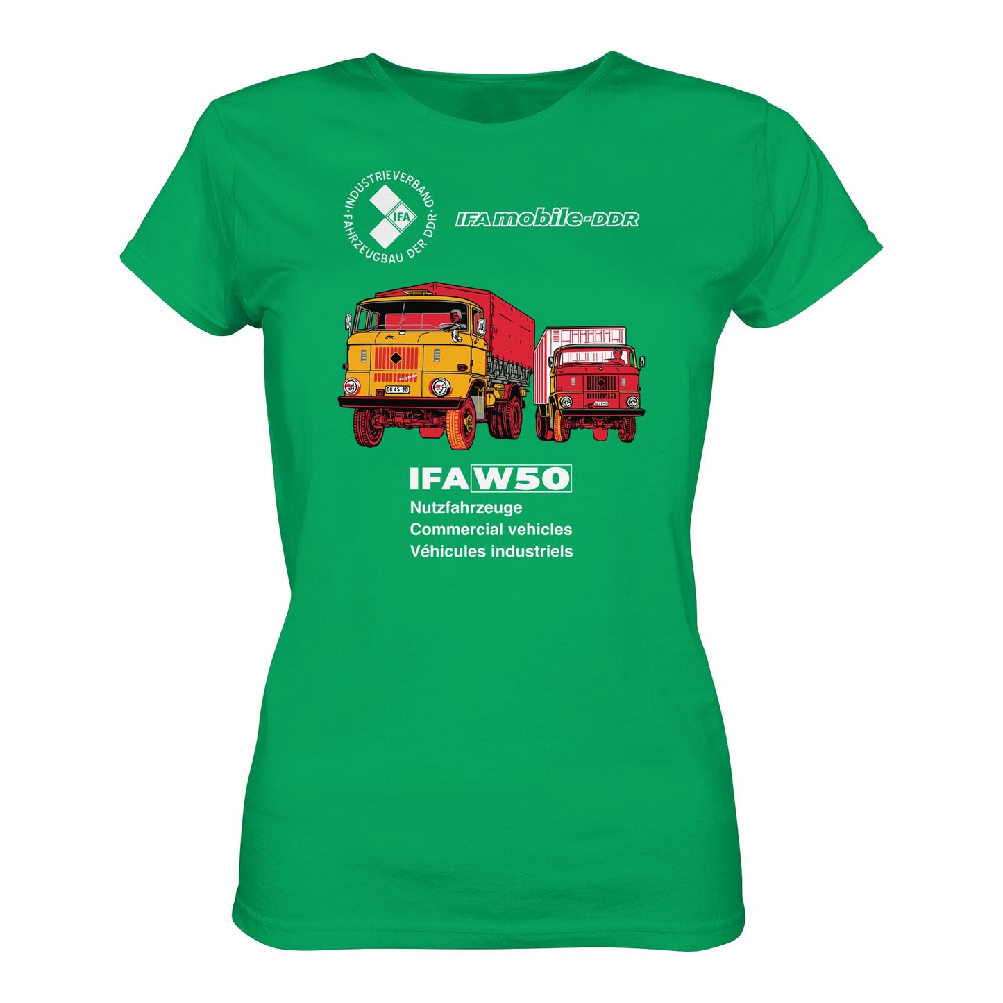 DDR Ostalgie Shirt Mädels • IFA W50 (ORIGINAL POSTER)
