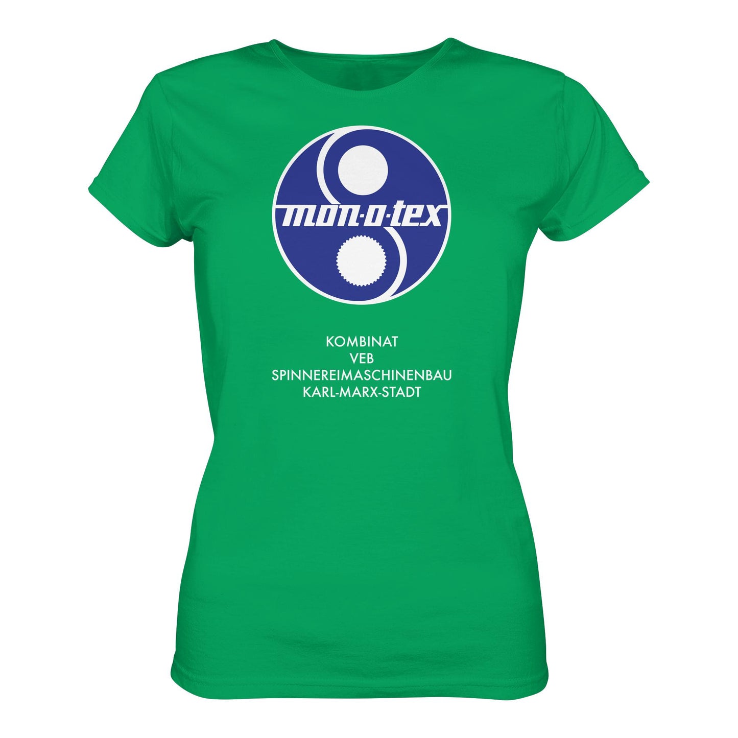DDR Ostalgie Shirt Mädels • MONOTEX VEB KOMBINAT SPINNEREIMASCHINENBAU KARL-MARX-STADT