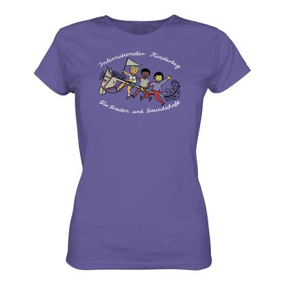 DDR Ostalgie Shirt Mädels • INTERNATIONALER KINDERTAG, FÜR FRIEDEN UND FREUNDSCHAFT - ORIGINAL ILLUSTRATION