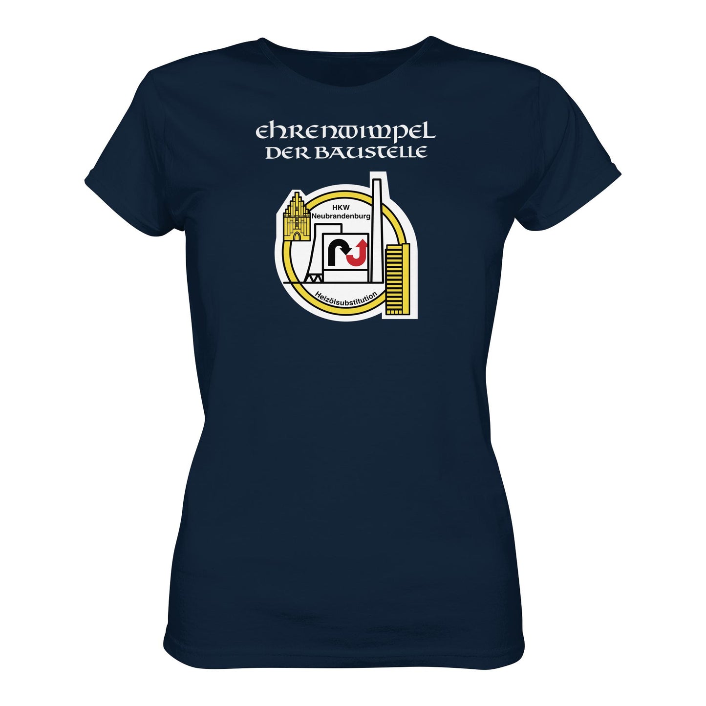 DDR Ostalgie Shirt Mädels • EHRENWIMPEL HKW NEUBRANDENBURG