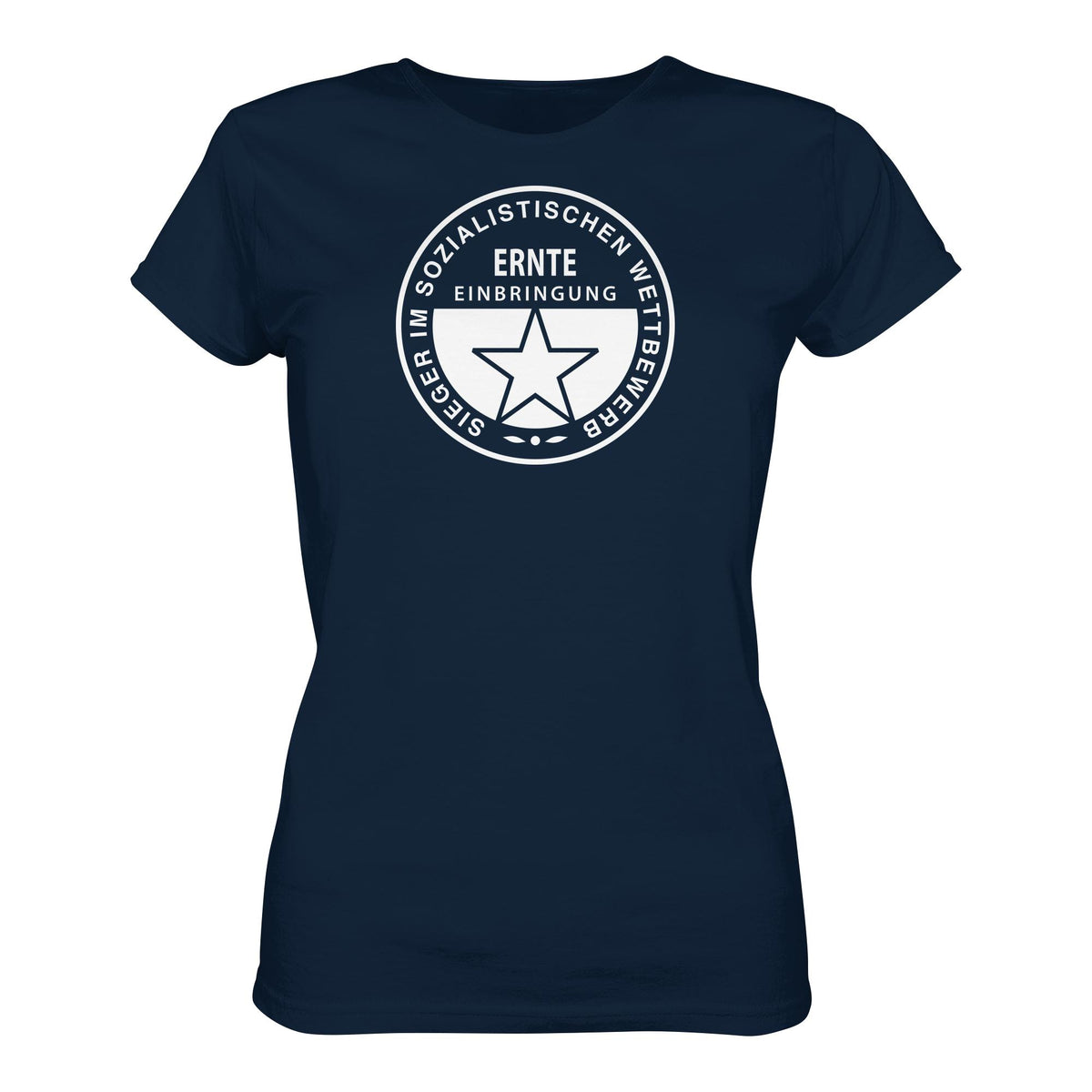 DDR Ostalgie Shirt Mädels • ERNTE-EINBRINGUNG - SIEGER (ORIGINAL-MEDAILLE)