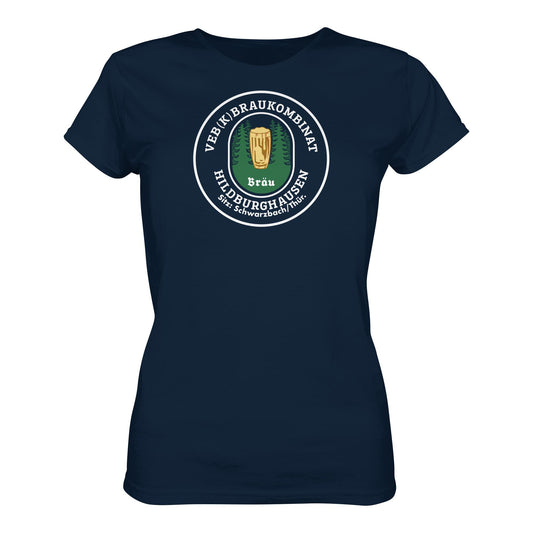 PREMIUM SHIRT MÄDELS • VEB BRAUKOMBINAT HILDBURGHAUSEN BIER