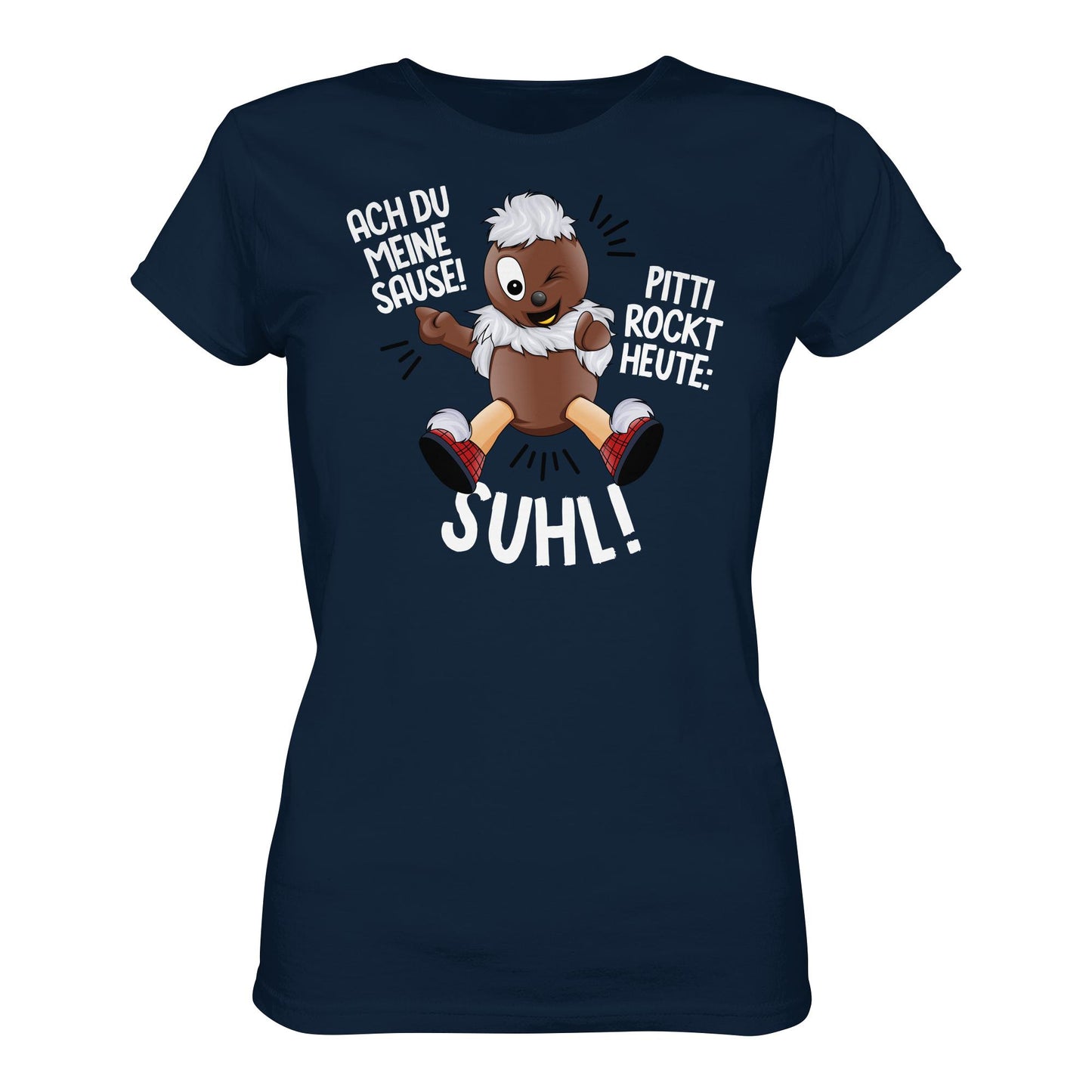 PITTI STADT-NICKI (SHIRT MÄDELS) • PITTI ROCKT HEUTE SUHL!