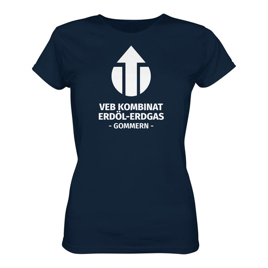 DDR Ostalgie Shirt Mädels • VEB KOMBINAT ERDÖL-ERDGAS GOMMERN