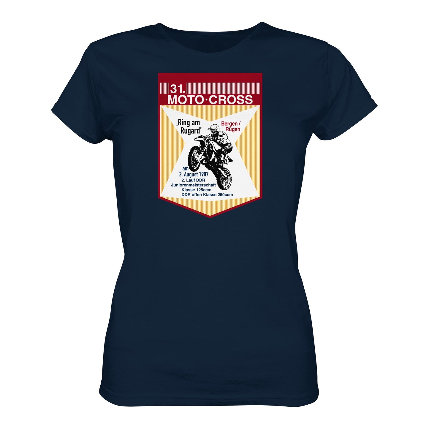 DDR Ostalgie Shirt Mädels • 31. MOTO-CROSS DDR-MEISTERSCHAFT - 1987 BERGEN RÜGEN