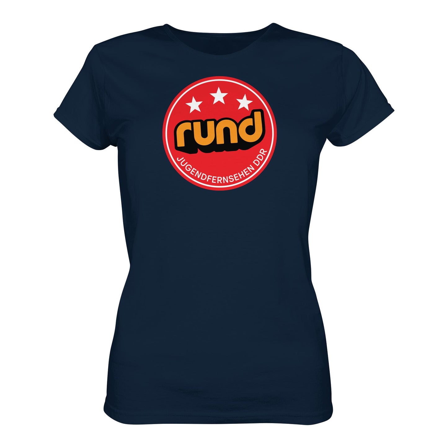 DDR Ostalgie Shirt Mädels • RUND - JUGENDFERNSEHEN DDR