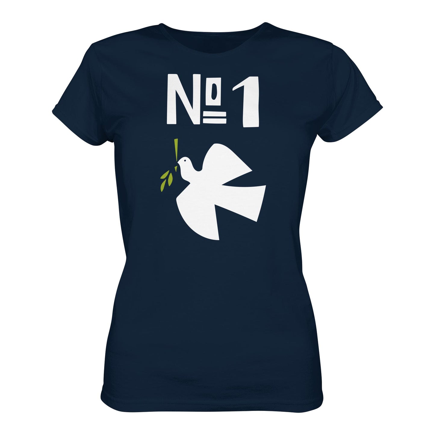 DDR Ostalgie Shirt Mädels • NO. 1 PRIORITÄT - FRIEDEN! (ORIGINAL PLAKAT)