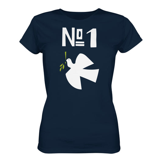 DDR Ostalgie Shirt Mädels • NO. 1 PRIORITÄT - FRIEDEN! (ORIGINAL PLAKAT)