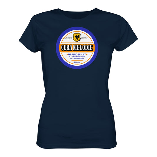 DDR Ostalgie Shirt Mädels • CUBA MELODIE HERINGSFILET - VEB FISCHVERARBEITUNG BARTH