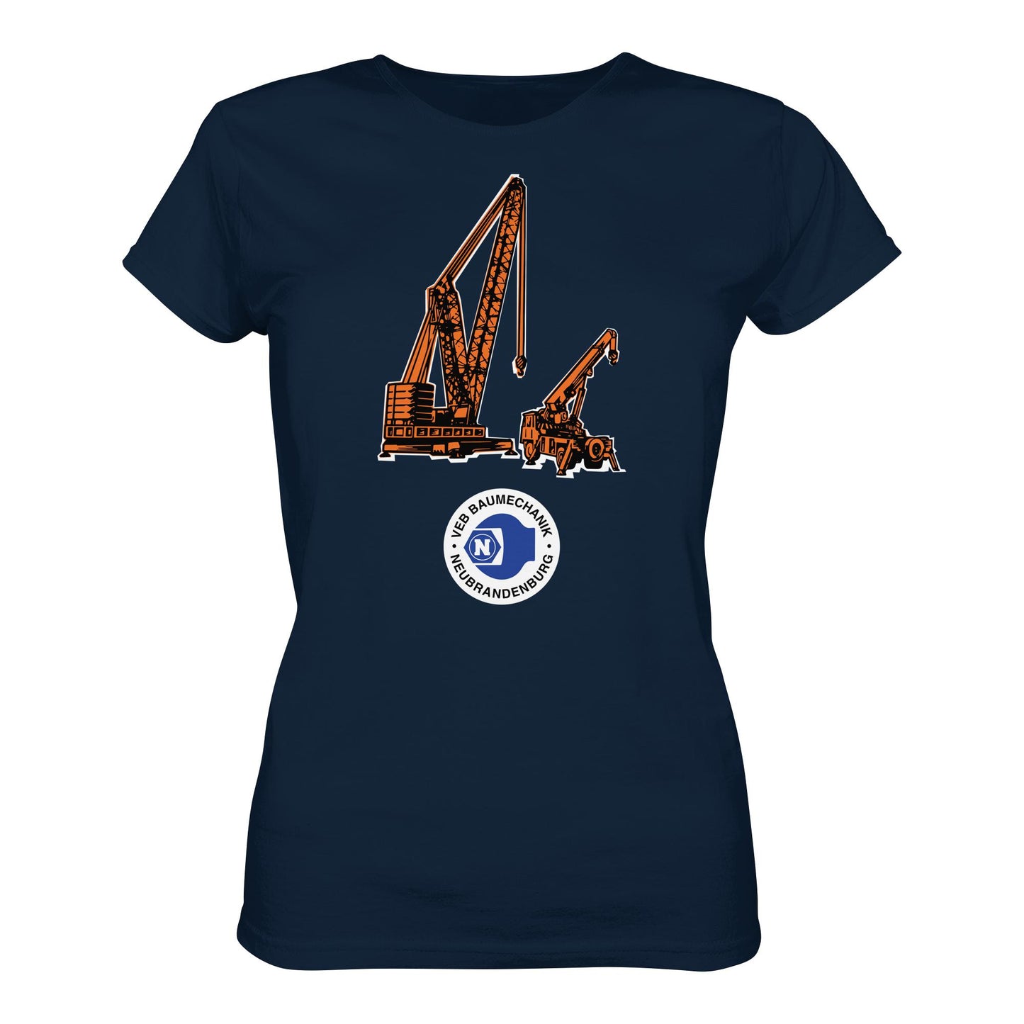 DDR Ostalgie Shirt Mädels • VEB BAUMECHANIK NEUBRANDENBURG