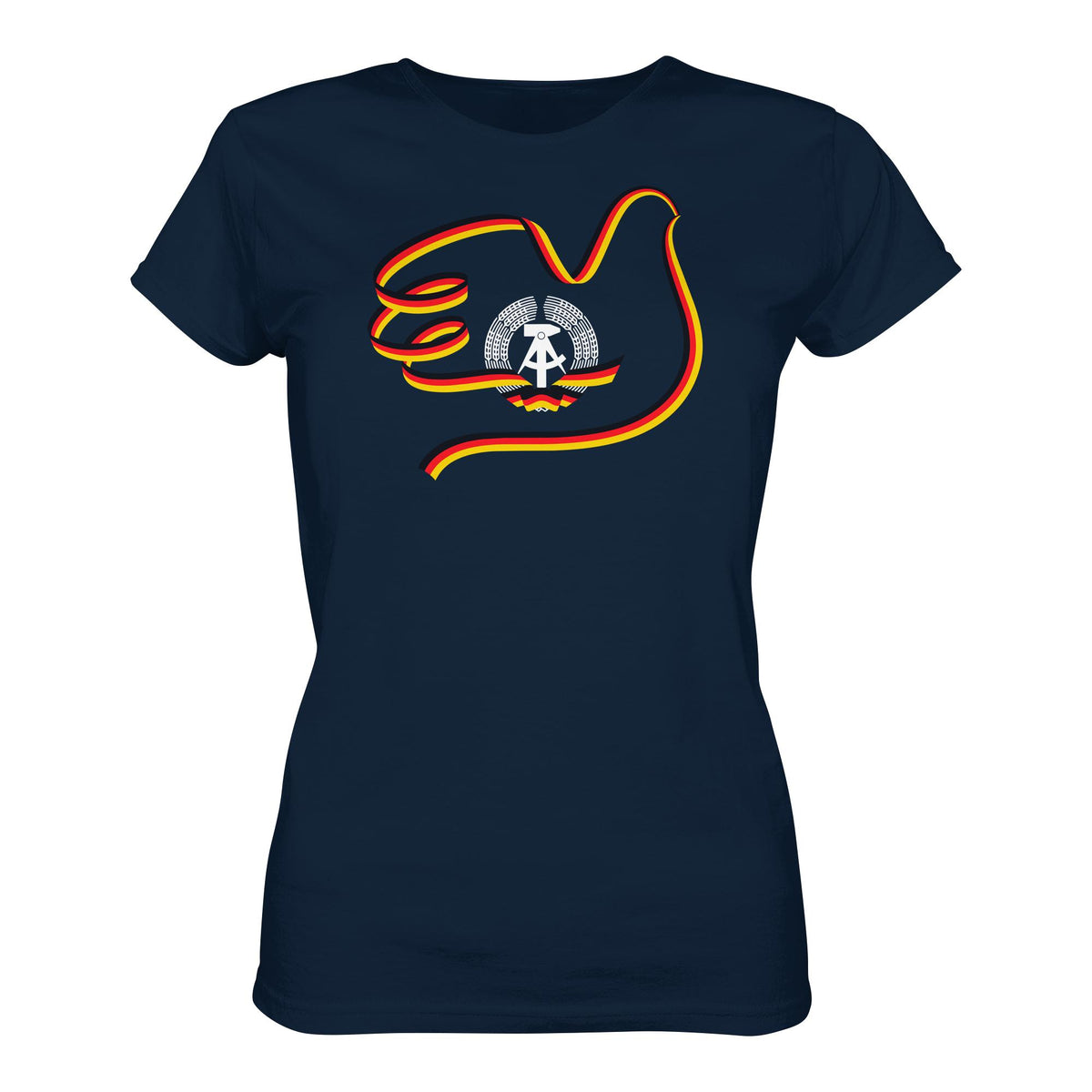 DDR Ostalgie Shirt Mädels • DDR - 40 JAHRE FRIEDEN IN DEUTSCHLAND (ORIGINAL-PLAKAT)