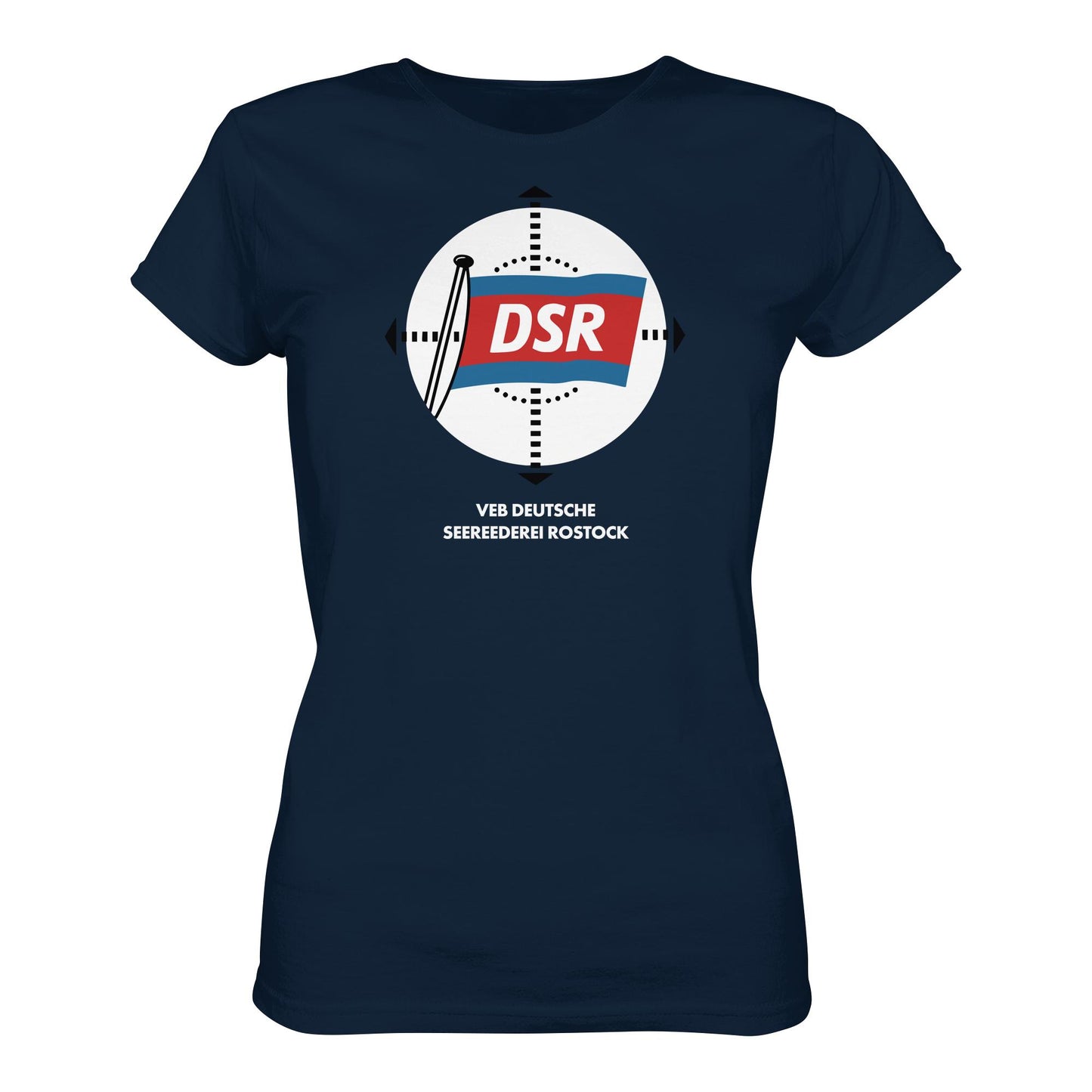 DDR Ostalgie Shirt Mädels • DSR - VEB DEUTSCHE SEEREEDEREI ROSTOCK